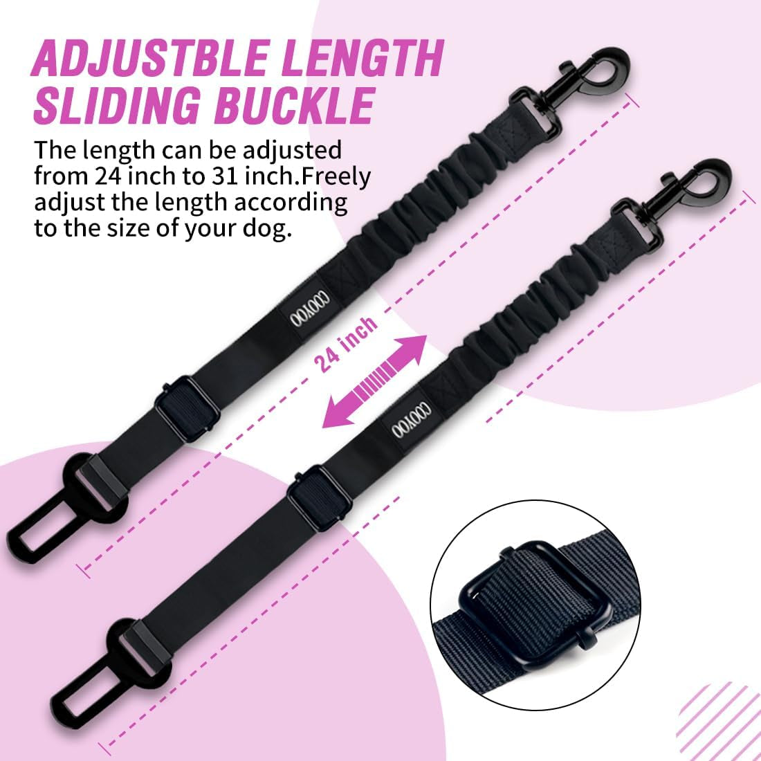 3-in-1 Dog Car Safety Travel Kit – Retractable Seat Belt & Foldable Water Bowl | UK Law Compliant